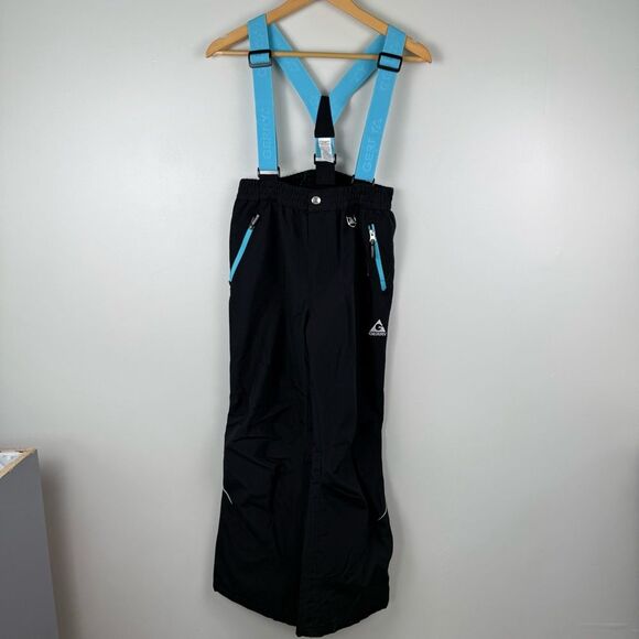 Gerry Boys' Size Large 14/16 Performance Snow Pants Removable Suspenders Slate - Picture 2 of 9